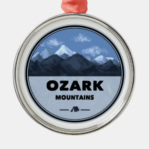 Adorno Metálico Campamento de las montañas Ozark