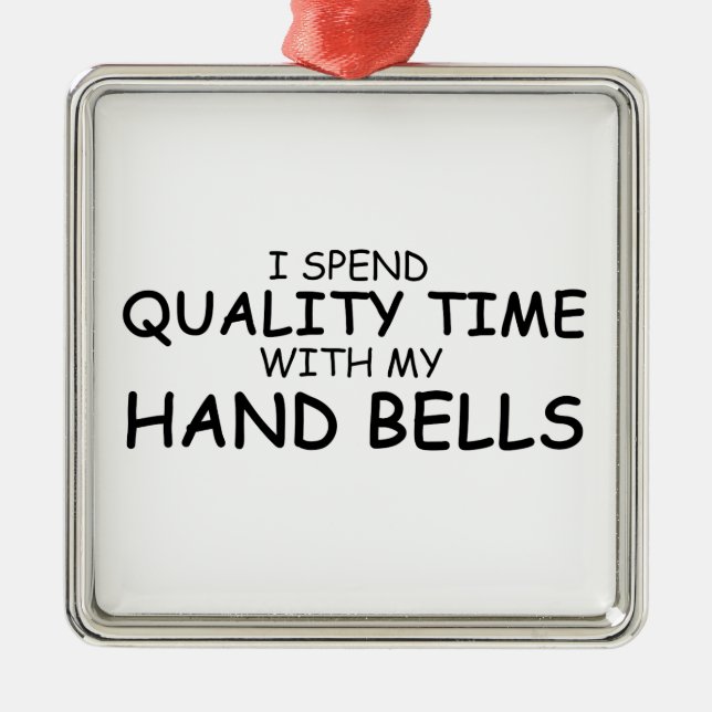 Adorno Metálico Campanas de tiempo de calidad (Frente)