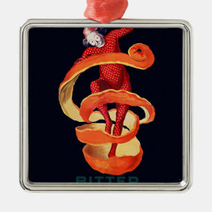 Adorno Metálico Campari amargo por Cappiello
