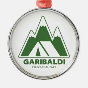 Adorno Metálico Camping en las montañas del Parque Provincial Gari