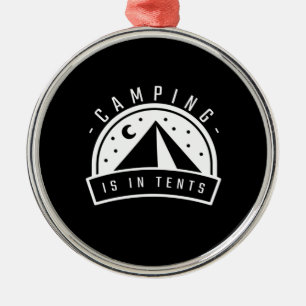 Adorno Metálico Camping Está En Las Tiendas