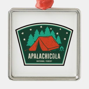 Adorno Metálico Camping Forestal Nacional de Apalachicola