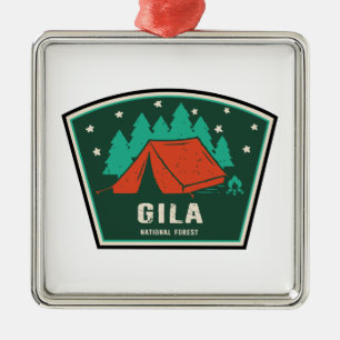 Adorno Metálico Camping Forestal Nacional Gila