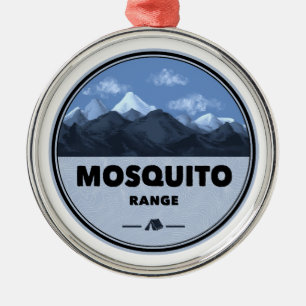 Adorno Metálico Camping Mosquito Range Colorado