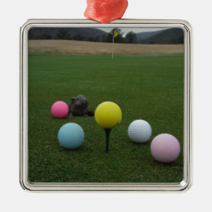 Adorno Metálico Campo de golf de montaña de Semana Santa