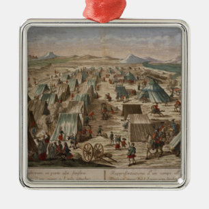 Adorno Metálico Campo militar, c.1780