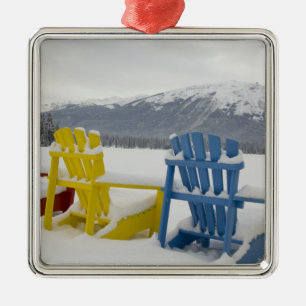 Adorno Metálico Canadá, Alberta, Jasper, Jasper NP. Fairmont