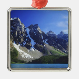 Adorno Metálico Canadá, Alberta, Parque Nacional Banff, Moraine