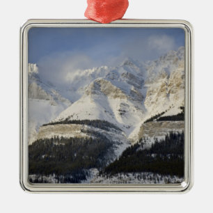 Adorno Metálico Canadá, Alberta, Parque Nacional Banff. Vista de