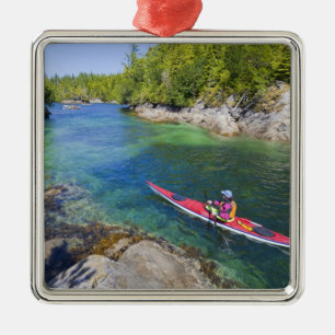 Adorno Metálico Canadá, Columbia Británica, Isla Vancouver. Mar 