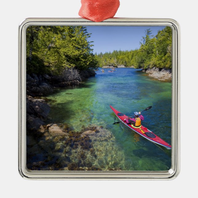 Adorno Metálico Canadá, Columbia Británica, Isla Vancouver.Mar (Frente)