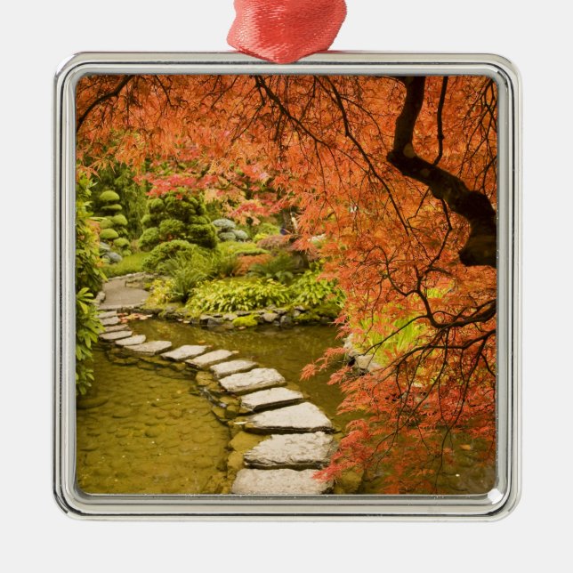 Adorno Metálico CANADÁ, Columbia Británica, Victoria.Otoño (Frente)