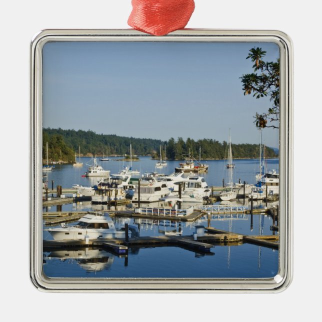 Adorno Metálico Canadá, Islas del Golfo, Islas Salt Spring, (Frente)