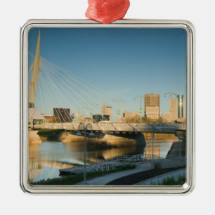 Adorno Metálico CANADÁ, Manitoba, Winnipeg: Esplanada Riel