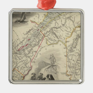 Adorno Metálico Canadá Oriental Y Nueva Brunswick