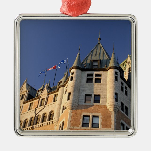 Adorno Metálico Canadá, Quebec, Ciudad de Quebec. Chateau Fairmont (Frente)