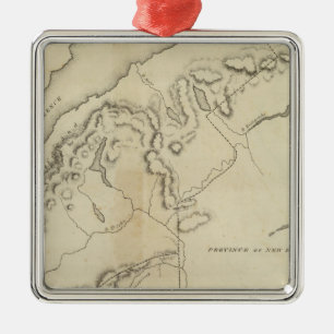 Adorno Metálico Canadá superior y más bajo