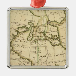 Adorno Metálico Canadá y Groenlandia