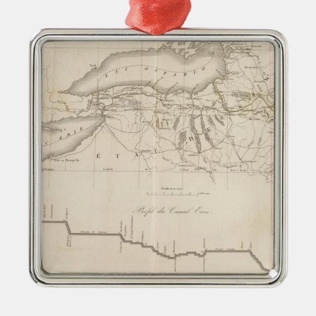 Adorno Metálico Canal Erie (Frente)