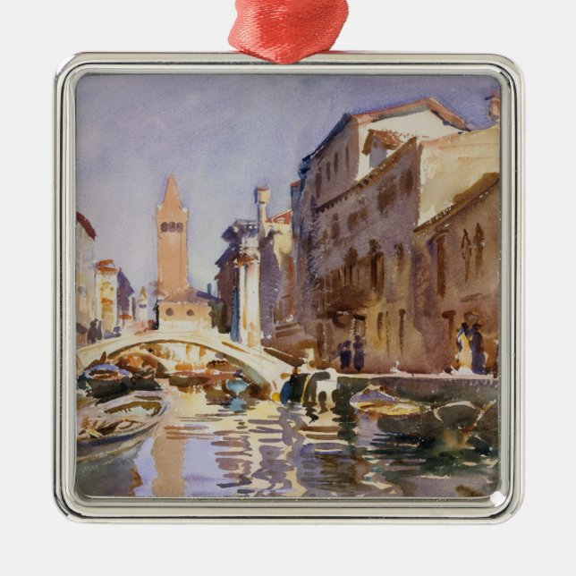 Adorno Metálico Canal veneciano (Frente)