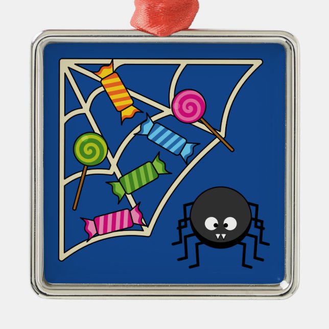 Adorno Metálico Candy Catcher Spider (Frente)