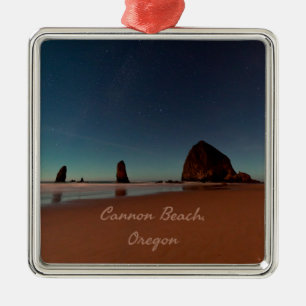 Adorno Metálico Cannon Beach Oregon Haystack Rock