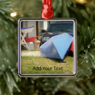 Adorno Metálico Canoas y kayaks por Shirley Taylor