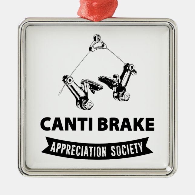 Adorno Metálico Canti Brake Apreciation Society (Frente)