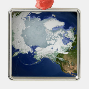 Adorno Metálico Capa permanente de hielo Circum-Ártica