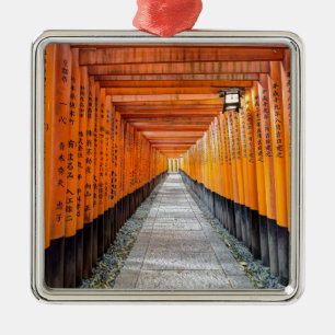Adorno Metálico Capilla de Fushimi Inari, Kyoto Japón