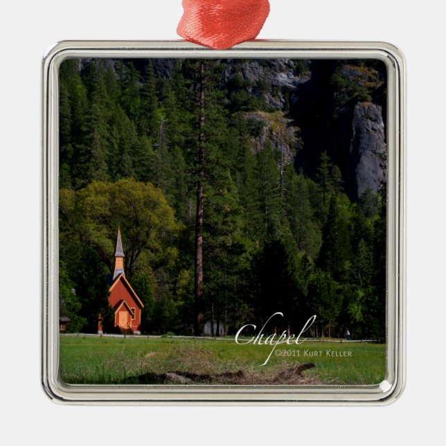 Adorno Metálico Capilla de Yosemite (Frente)