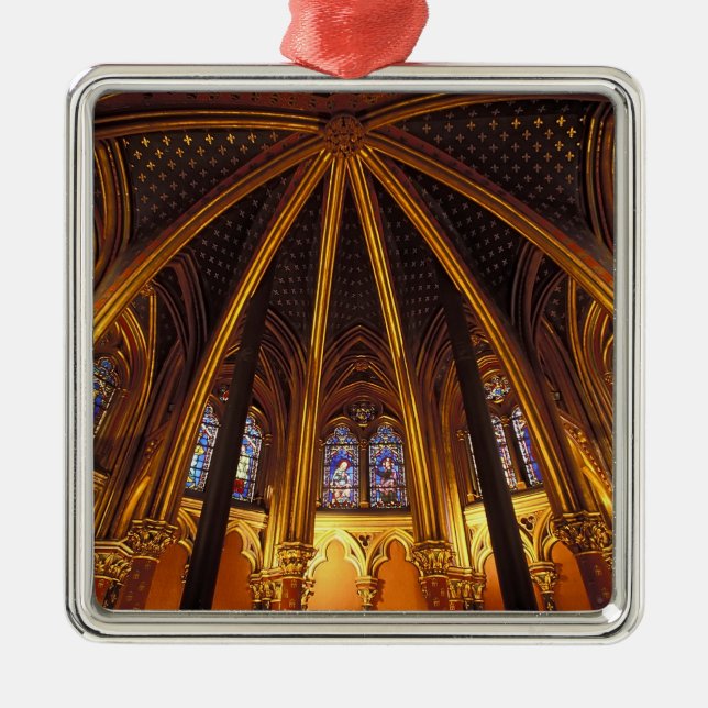 Adorno Metálico Capilla inferior de La Sainte-Chapelle, París, (Frente)