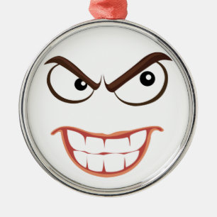 ADORNO METÁLICO CARA SINISTER