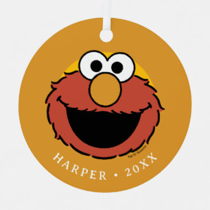 Adorno Metálico Cara sonriente de Elmo
