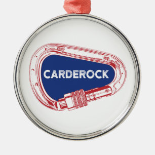 Adorno Metálico Carabiner de escalada de cardenales