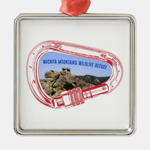 Adorno Metálico Carabiner de escalada de las montañas Wichita