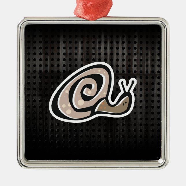 Adorno Metálico Caracol lindo; Guay (Frente)