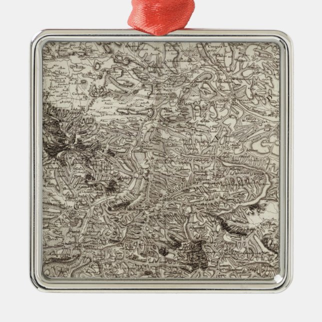 Adorno Metálico Carcasona (Frente)