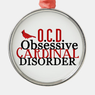 Adorno Metálico Cardenal chiquito