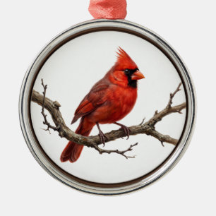 Adorno Metálico Cardenal norteño