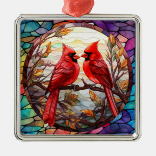 Adorno Metálico Cardinal Ornament
