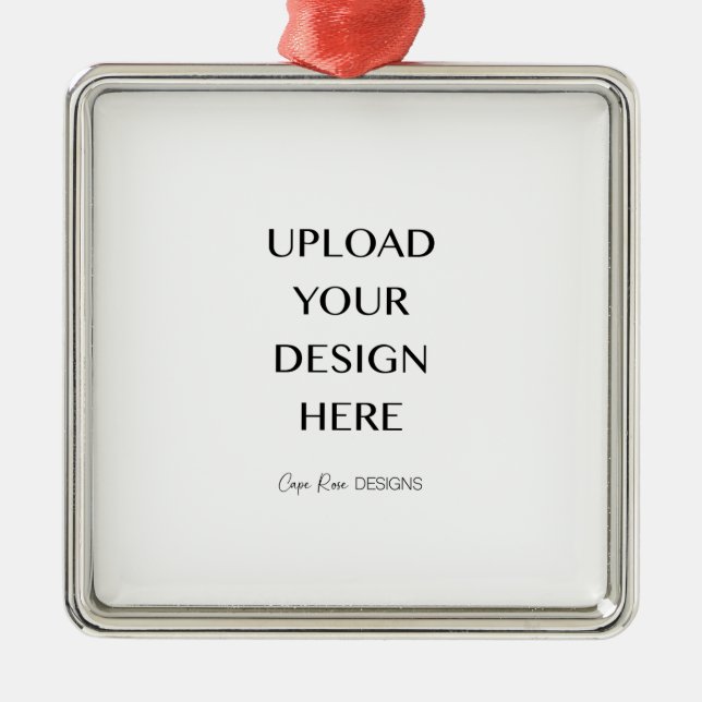 Adorno Metálico Cargar tu propio diseño (Frente)