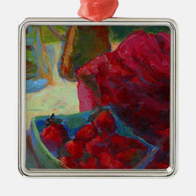 Adorno Metálico Cargar tu trabajo de arte | Convertir la pintura P (Frente)