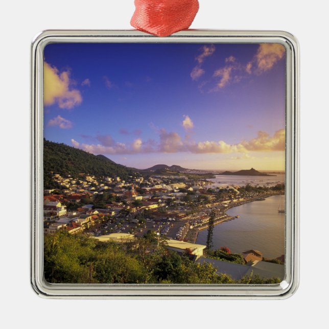 Adorno Metálico Caribe, Antillas Francesas, San Martín. (Frente)