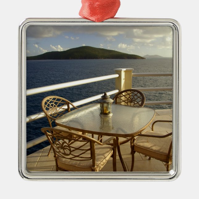 Adorno Metálico Caribe, Islas Vírgenes de los Estados Unidos, Sant (Frente)