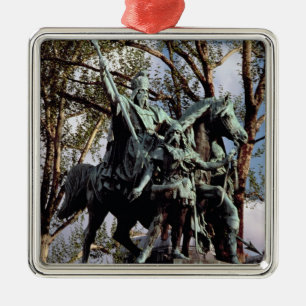 Adorno Metálico Carlomagno (Carolus Magnus, Charles el grande) (7