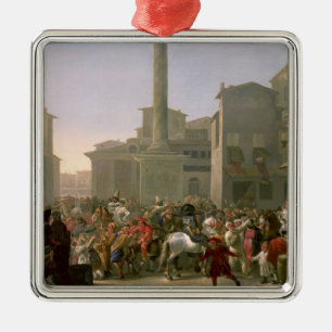 Adorno Metálico Carnaval de Roma, c.1650-51