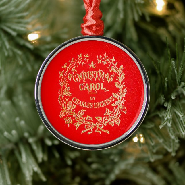 Adorno Metálico Carol, un Navidad | (Árbol)