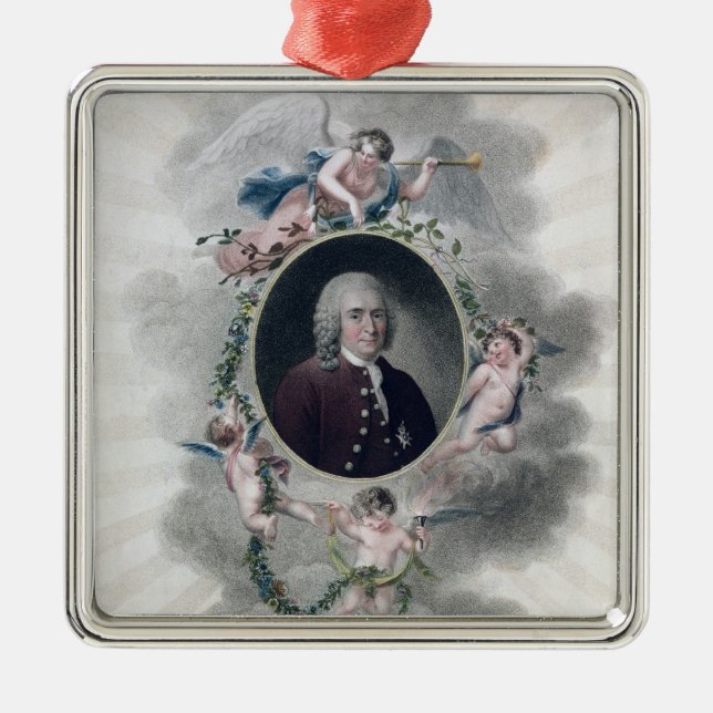 Adorno Metálico Carolus Linnaeus, caballero de la estrella polar (Frente)