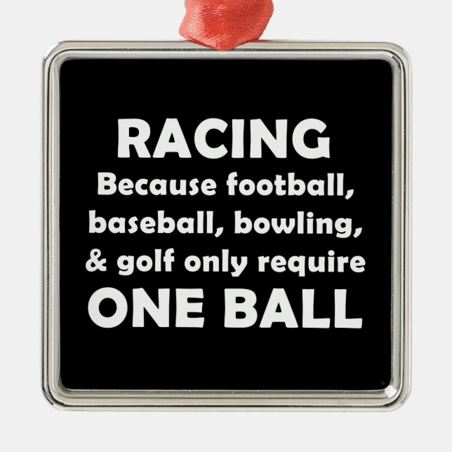 Adorno Metálico Carreras (Frente)